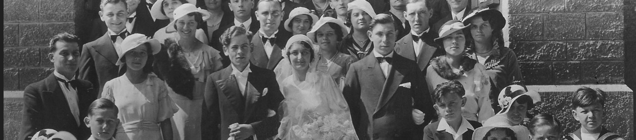 Mariage Pierre Barbier et Jeanne Drillien 1934